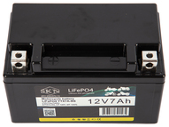 Аккумулятор для мототехники SKN LiFePO4 YTX7A-BS (12V/7Ah/105A) [UTX7A-BS, CT 1207, MT 1207]